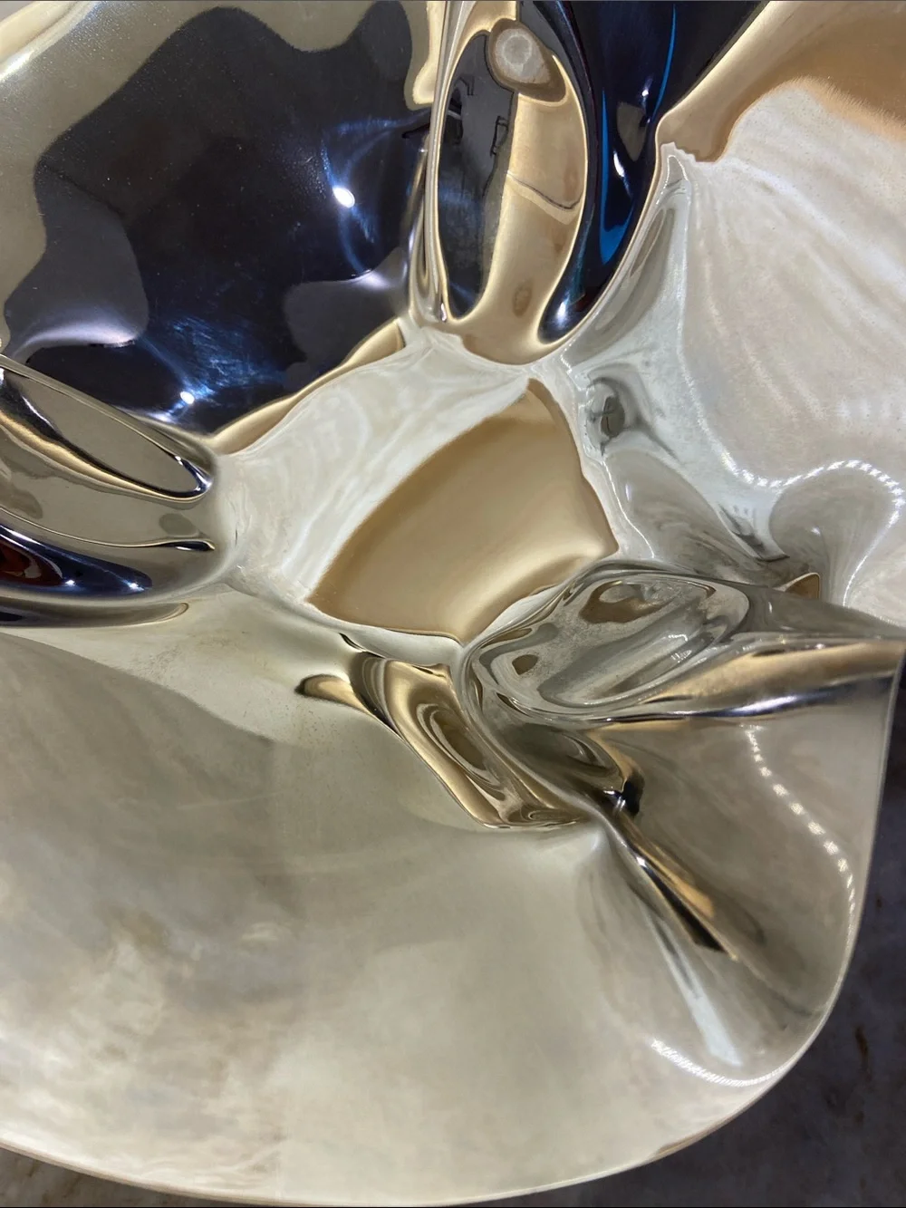 Philippi Margarethe Bowl silver/accent/modern/contemporary Fruit/candy/accent